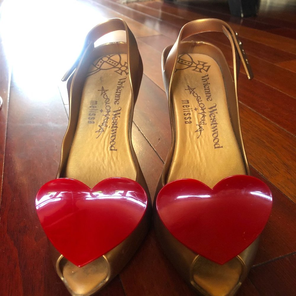 Vivienne Westwood Melissa Lady Dragon Heart Pumps